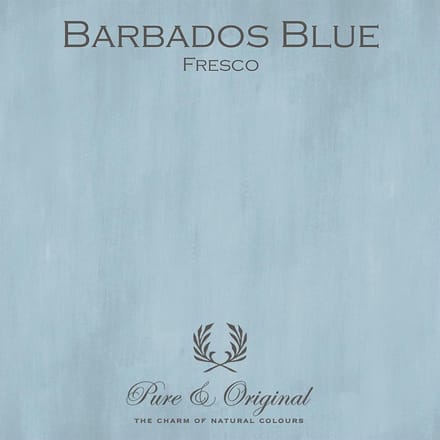 Pure & Original Fresco Kalkverf Barbados Blue 5 L