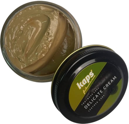 Kaps Schoencreme - schoensmeer - verzorgt het leer en geeft glans - (178) Beuken - 50ml