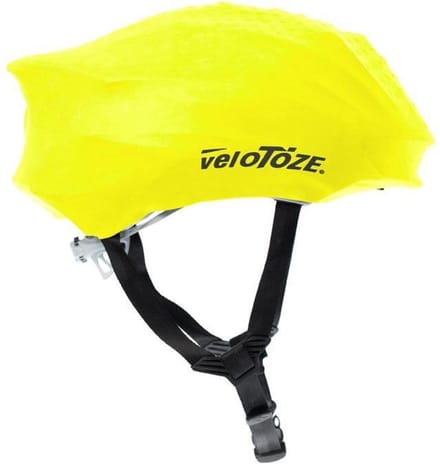 VeloToze Helmet Cover Viz-Yellow -  One Size - Helmhoes