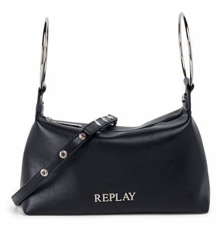 REPLAY schoudertas Crossbody Bag Black zwart