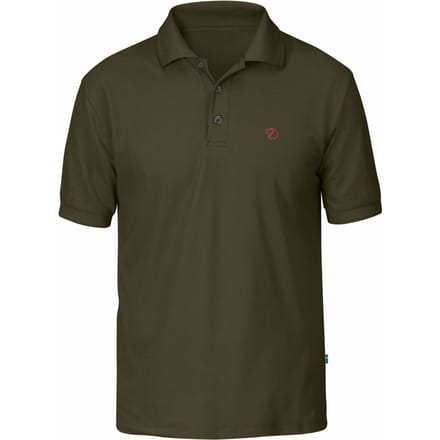 Fjallraven Crowley Pique Shirt Heren - Dark Olive - S