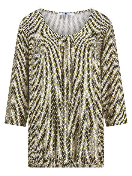 Shirt ronde hals Van Anna Aura wit