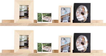vtwonen Fotolijstplanken - Eiken - 100cm - Set van 2