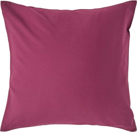 Homescapes Kussensloop 40x40 cm – Bordeaux – 100% Egyptisch Perkal Katoen – 200 TC