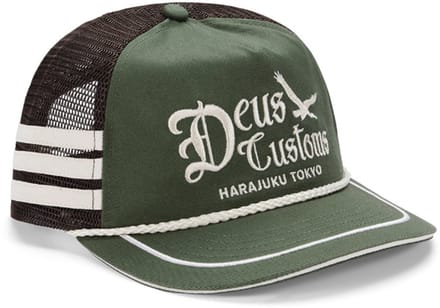 DEUS Beep-Beep Trucker cap - Pine Green