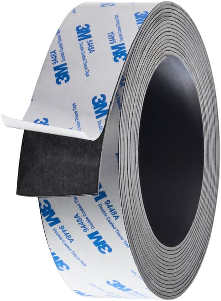 40mm - Zelfklevende Magnetische Tape / Premium Magneetband - 1mm dik - Rol van 5 Meter