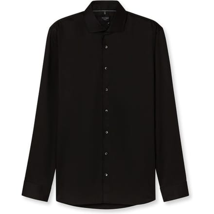 OLYMP No. Six Overhemd, Super Slim, Royal Kent, Zwart