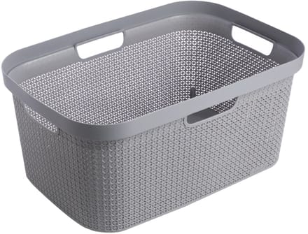 Ezystorage kunststof heupwasmand 50 liter - Grijs