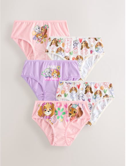 Next - Meisjes - Paw Patrol set van 5 slips - Roze