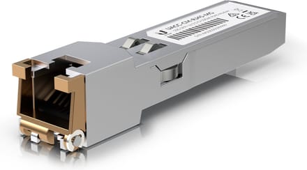 Ubiquiti Networks UACC-CM-RJ45-MG Transceiver SFP+ to RJ45 Insteektransceiver