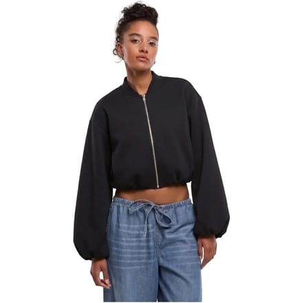 Urban Classics - Oversized Scuba Jacket - M - Zwart
