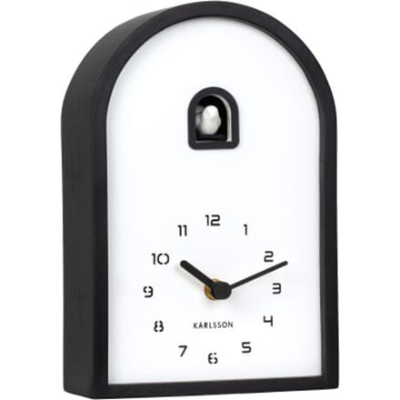 Karlsson - Wall/Table Clock Curva Cuckoo - Bruin - Øcm