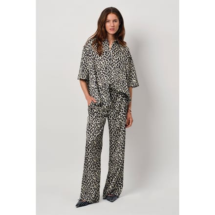 Dante6 Peju Leopard Printed Long Blouse Multicolour Größe: 40 | Blusen Outlet | Damen