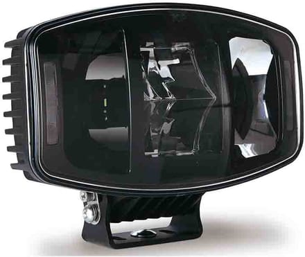 Verstraler Infinity zwart Full Led met dagrijverlichting 12/24V