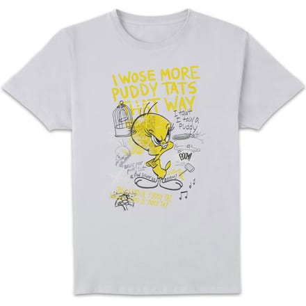 Looney Tunes Tweety T-shirt - Wit - S