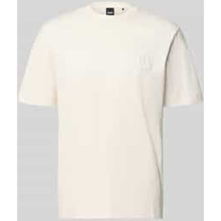 regular fit T-shirt van zuiver katoen model 'C-TAMES 03'