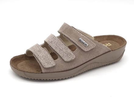 Rohde Dames Slipper - 1932-18 Taupe - Maat 39