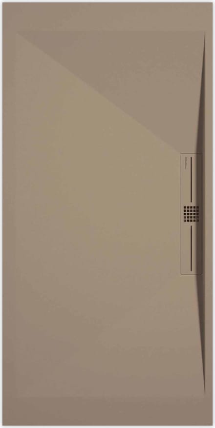 Sanifun douchebak Stone Side Moka Smooth 1300 x 800 P