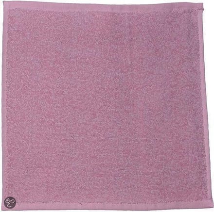 Funnies Spuugdoek Roze - Zachte stof - 30 x 30 cm