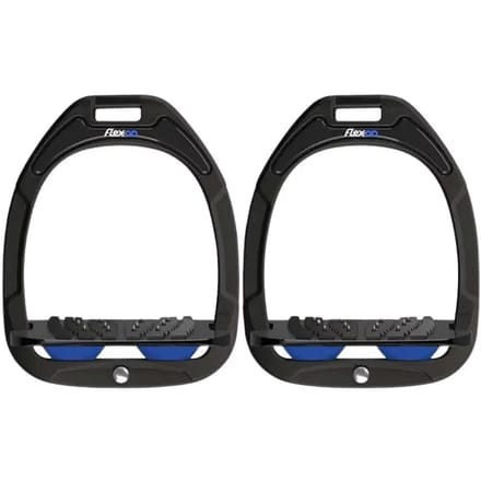 Ingelogde ultra grip aluminium/zwart/blauw Flex-On Green Composite