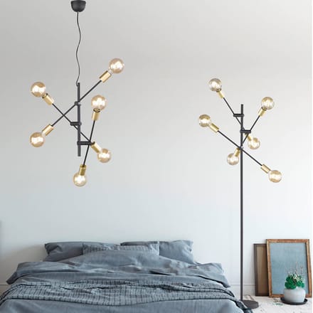 Trio Lighting Minimalistisch vormgegeven hanglamp Cross