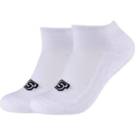 Skechers - Sneakersokken - Heren / Dames - Badstof - Arch Support - Wit - 43-46