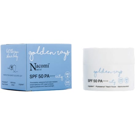Nacomi NXT Gezichtscreme SPF 50 UV City 50ml.