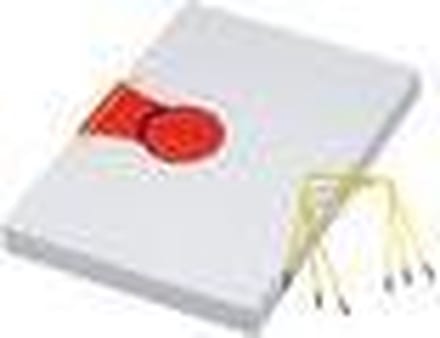 Archiefbinder jalemaclip pli-fix geel 10 stuks