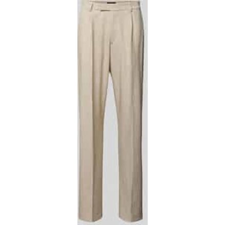 Straight fit pantalon met viscose Model 'EDEN'