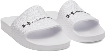 Under Armour UA ARMR SLIDE LITE-WHT Heren Slippers - Wit - Zwart