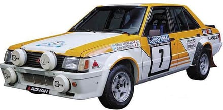 Hasegawa Modelbouwpakket Auto - 21138 Mitsubishi Lancer 2000 Turbo 1000 Lakes HC38 Plastic - 1:24 - Modelbouw
