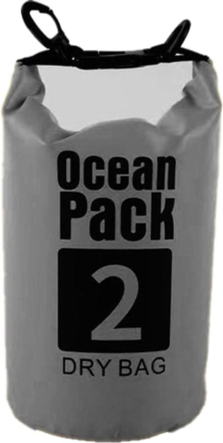 Nixnix® - Waterdichte Tas - Dry bag - 2L - Grijs - Ocean Pack