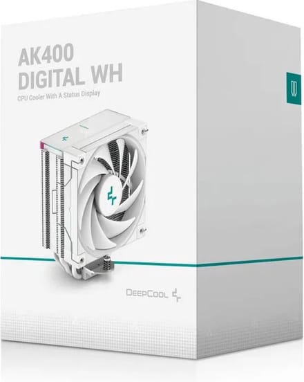 DeepCool AK400 DIGITAL WH - CPU luchtkoeler