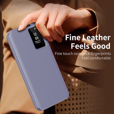 Techsuit - SmartView Series - Samsung Galaxy S25 - Purple