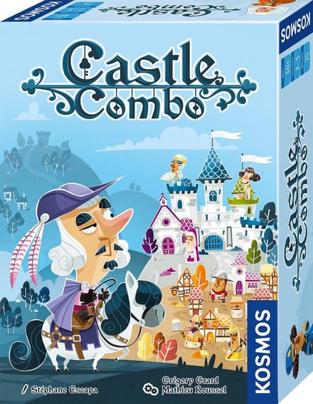 Dailygoods - Castle Combo: Tactisch Bordspel voor 2-4 Spelers