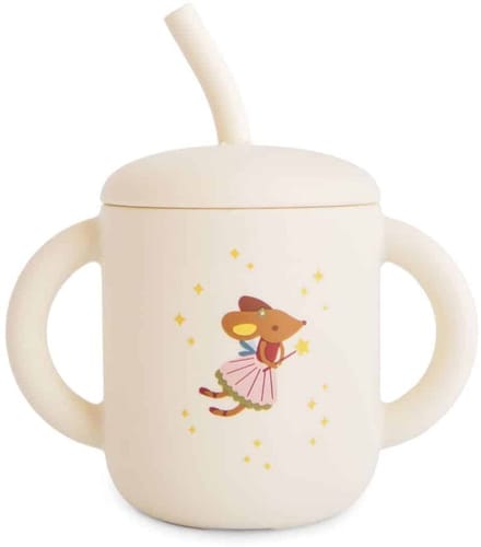 Mushie Training Drinkbeker met Rietje Fairy Mice