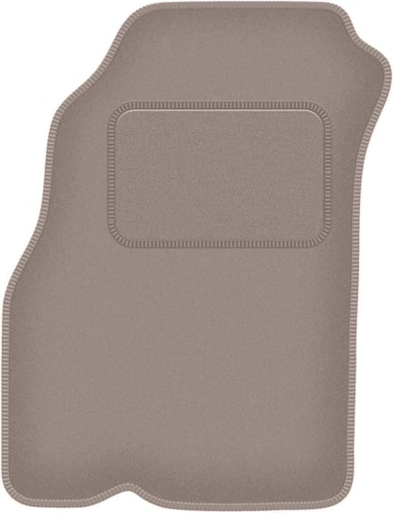 Beige bestuurdersmat voor: Hyundai Accent I (X-3) sedan (1994-2000)