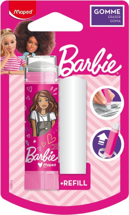 Maped GUM IN TUBE BARBIE – OP BLISTER