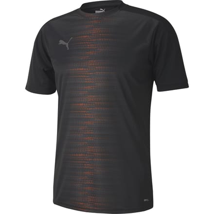 PUMA - ftblNXT Pro Tee - Puma Black-Shocking Orange - Mannen - Maat M