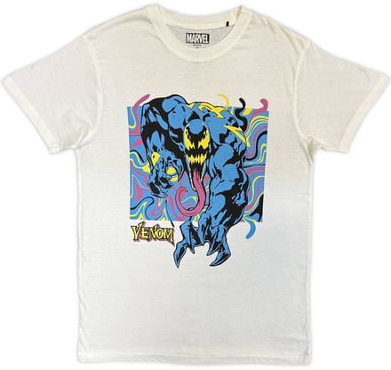 Marvel Venom - Psych Crawl Heren Tshirt - L - Wit