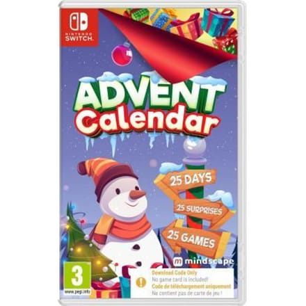 Nintendo Switch Switch Advent Calender (code in a box) Games