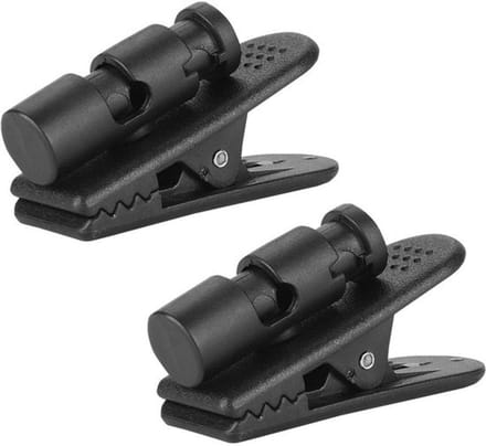 Dailygoody - 2pcs black headphone headset - Kabelbeheer - Handige