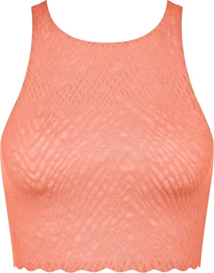 Sloggi Women ZERO Feel Bliss Crop Top (1-pack) - dames korte top - licht abrikoos
