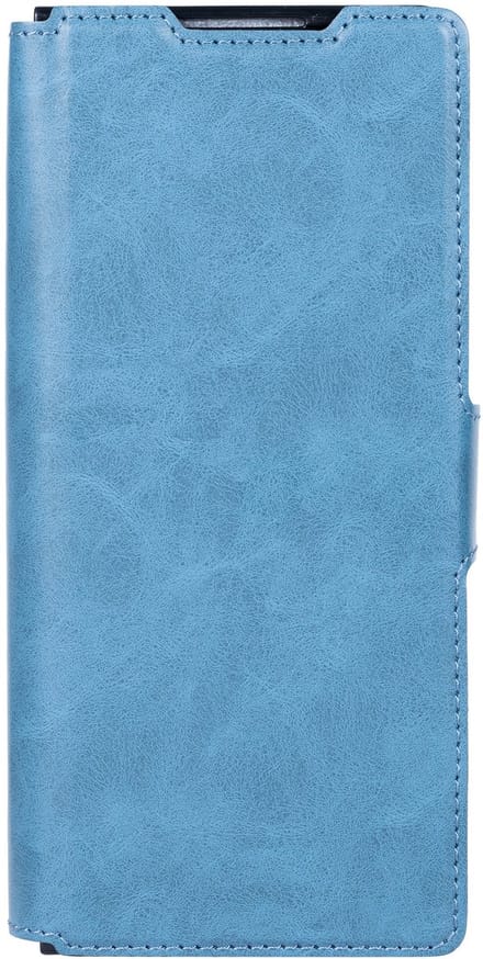 Rixus Wallet Case With Pen Holder For Samsung Galaxy Z Fold6 Sierra Blue