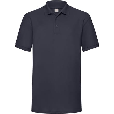 Fruit of the Loom Heren 65/35 Zwaargewicht Poloshirt (Deep Navy)