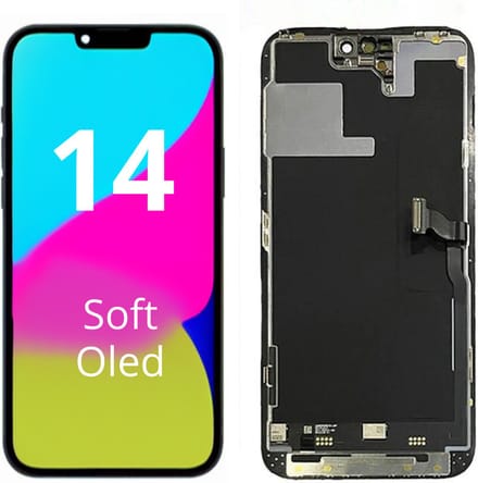 LCD / Scherm voor iPhone 14 - Soft Oled - Apple iPhone 14 LCD - Scherm reparaties