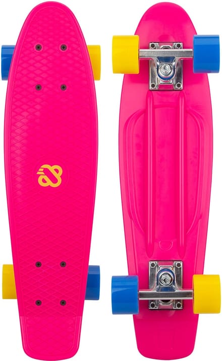 Nijdam FlipGrip Skateboard - Punky Power - Fuchsia