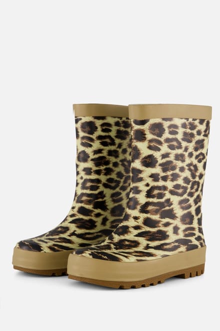 Xqboots Meisjeslaars Rubber Leopard - Laarzen - 33/34