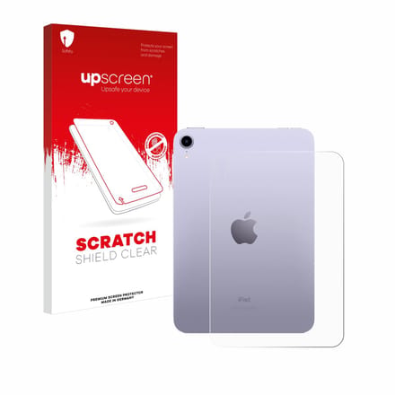 upscreen - Screenprotector voor Apple iPad Mini 7 2024 (Achterkant) - Folie Beschermfolie transparant