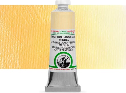 Oil paint Old Holland 40ml – 007 Old Holland Yellow Medium